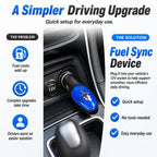 🚗 2026 New Upgrade FuelShark Fuel Sync Device – Automotive Gas Saver for Cars & Trucks, Spill Saver
