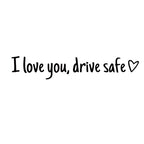 💓 I love you, drve safe Sticker(3pcs)