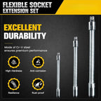 Flexible Socket Extension Set