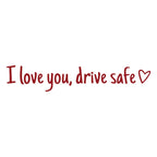 💓 I love you, drve safe Sticker(3pcs)