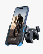 Bike Phone Mount for Bike with Quick-Release, [Camera Friendly] Motorcycle Phone Mount for iPhone 17-16-15-14-13-12-11 All Series, Galaxy S22/S23/S24/S25 Ultra, 2.4~3.54" Wide Phones