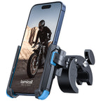 Bike Phone Mount for Bike with Quick-Release, [Camera Friendly] Motorcycle Phone Mount for iPhone 17-16-15-14-13-12-11 All Series, Galaxy S22/S23/S24/S25 Ultra, 2.4~3.54" Wide Phones