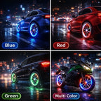Vibrant Spinning Rim Lights