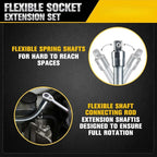 Flexible Socket Extension Set